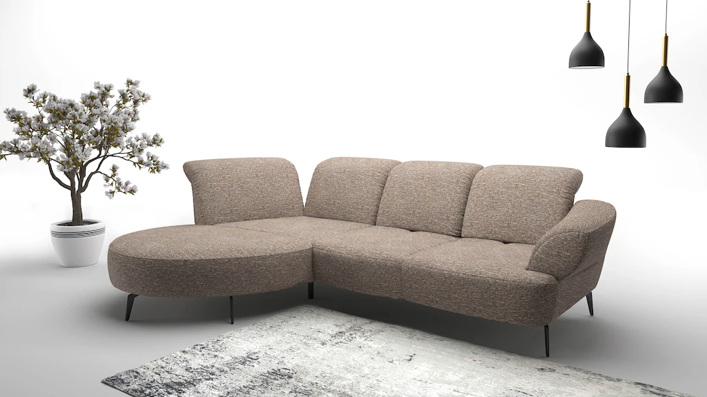 sit&more Ecksofa "Dance, L-Form, inkl. Sitztiefenverstellung", inkl. Click& günstig online kaufen
