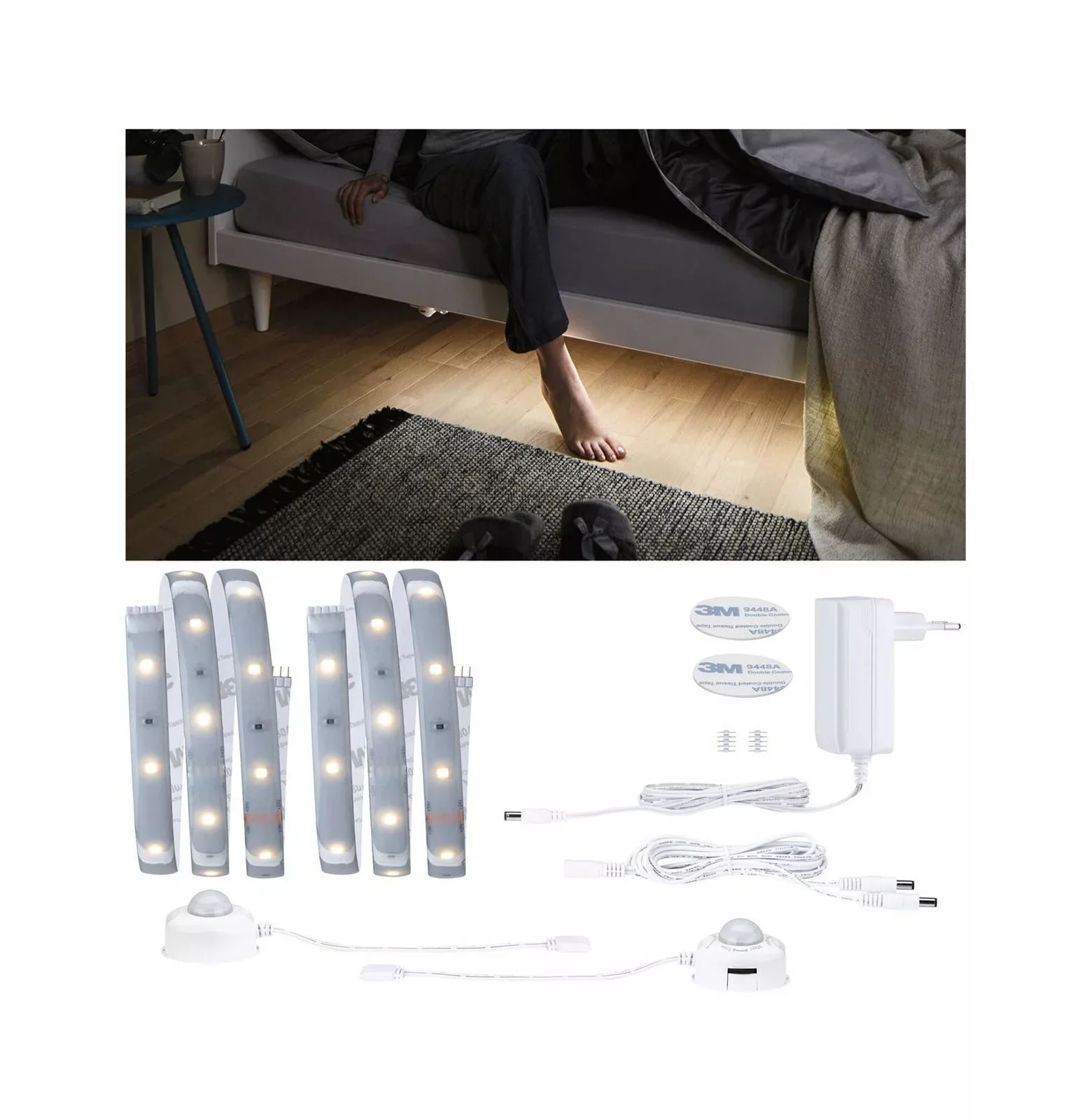 Paulmann MaxLED 250 Comfort Set Doppelbett 2 x 1 m günstig online kaufen