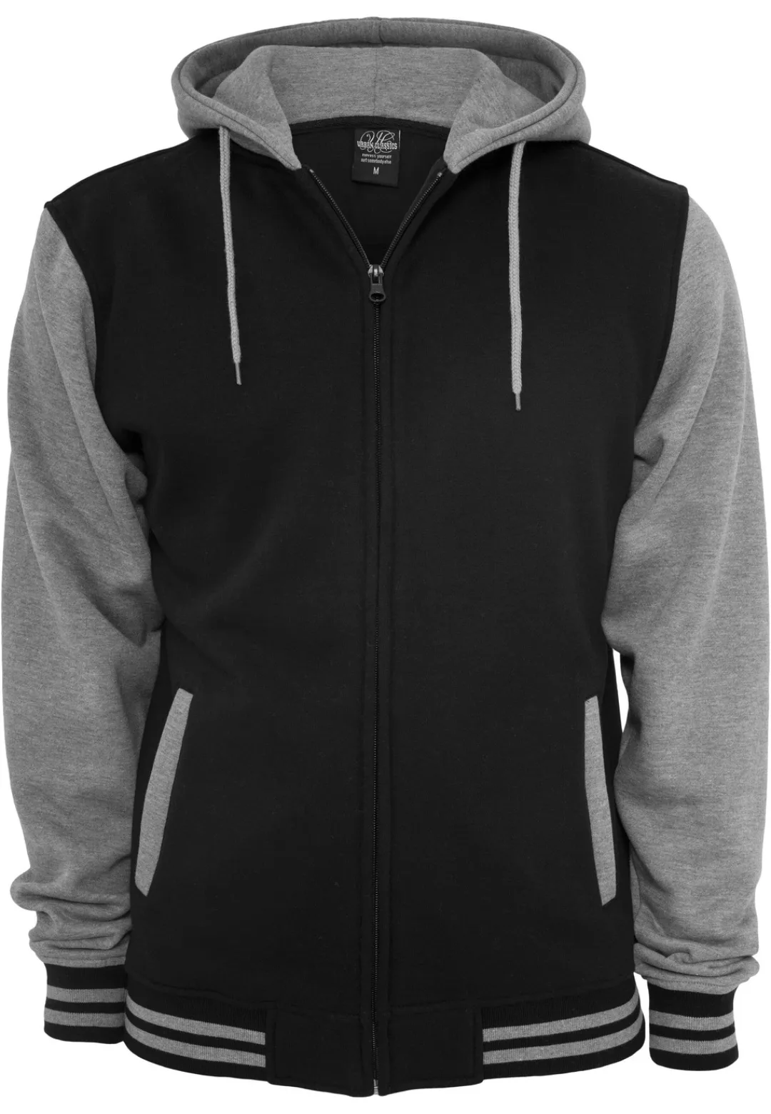 URBAN CLASSICS Sweatjacke "Urban Classics Herren 2-tone Zip Hoody" günstig online kaufen