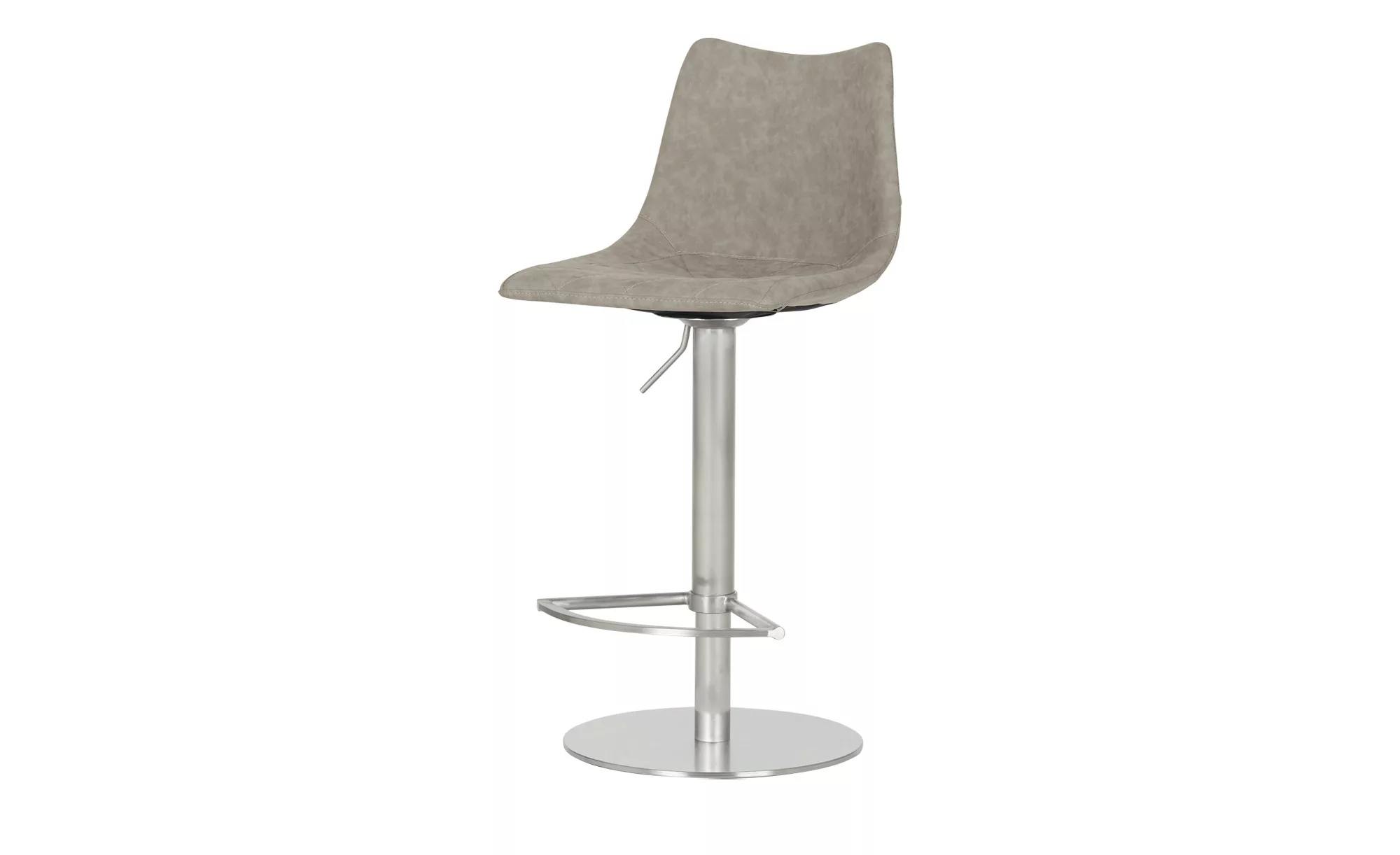 Barhocker  MyToby ¦ grau ¦ Maße (cm): B: 43 T: 50 Polstermöbel > Hocker > B günstig online kaufen