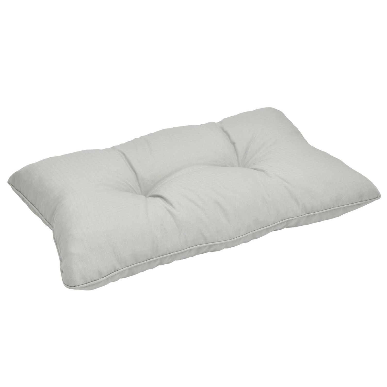 Beautissu Xluna Loungekissen Rücken 70x40x12cm Hellgrau günstig online kaufen