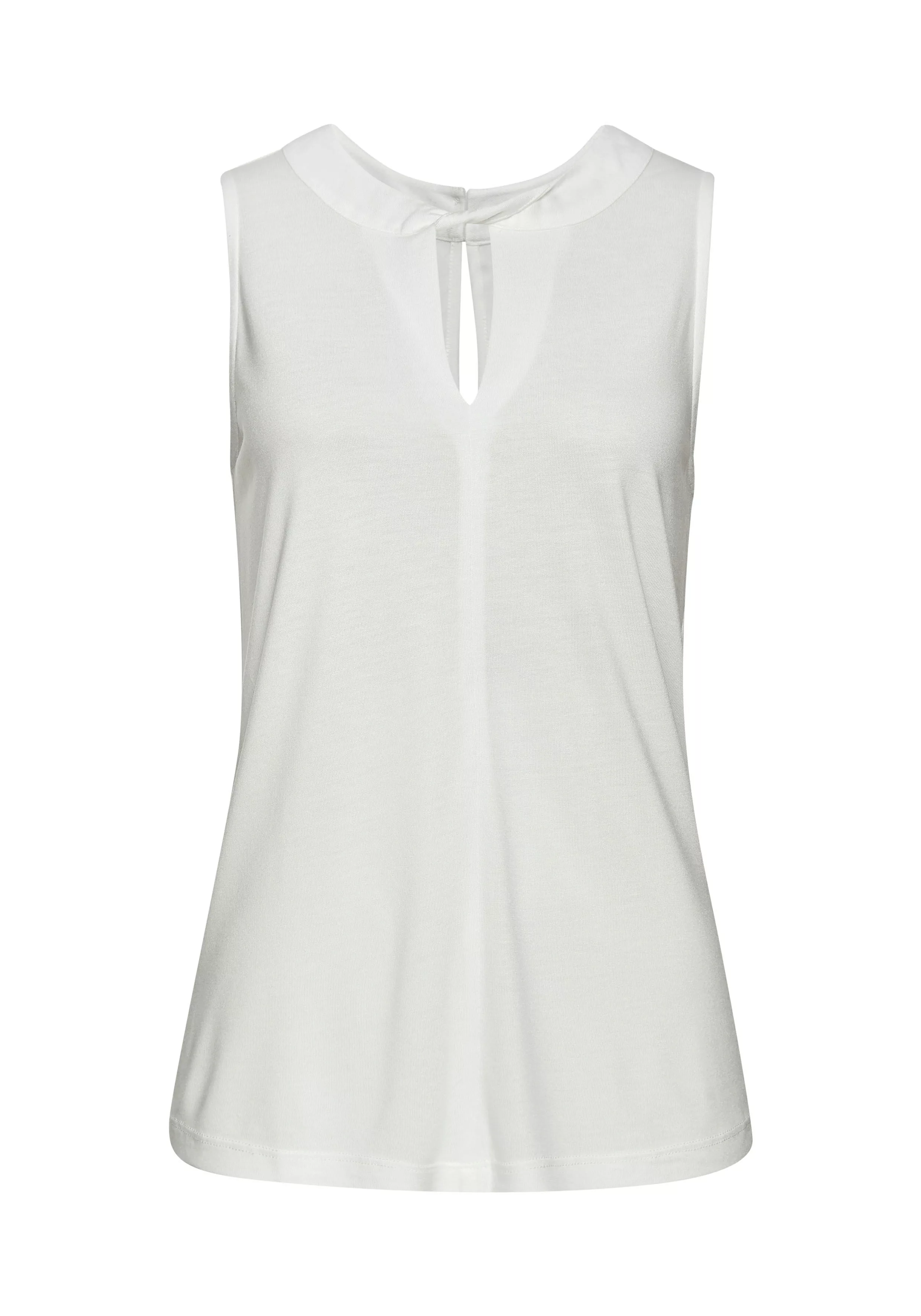 Vivance Tanktop mit besonderem Ausschnitt, schlichtes Blusentop, elegant günstig online kaufen