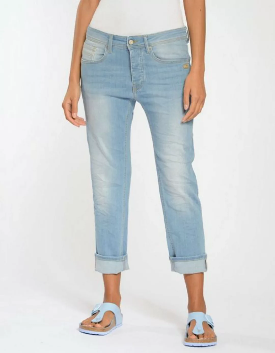 GANG Boyfriend-Jeans - Verkürzte Jeans - Boyfriend Fit - 94NICA CROPPED günstig online kaufen