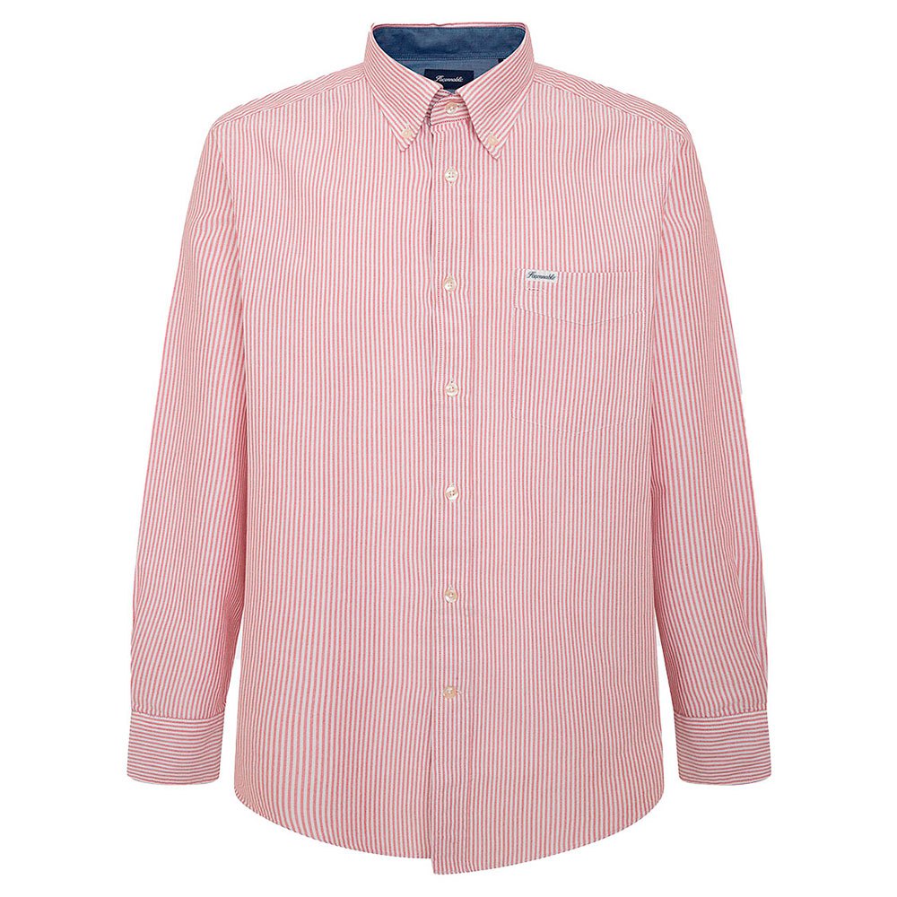 FaÇonnable Sportswear Club Button-down Oxford Stripe 38 Langarm-shirt XL Ra günstig online kaufen