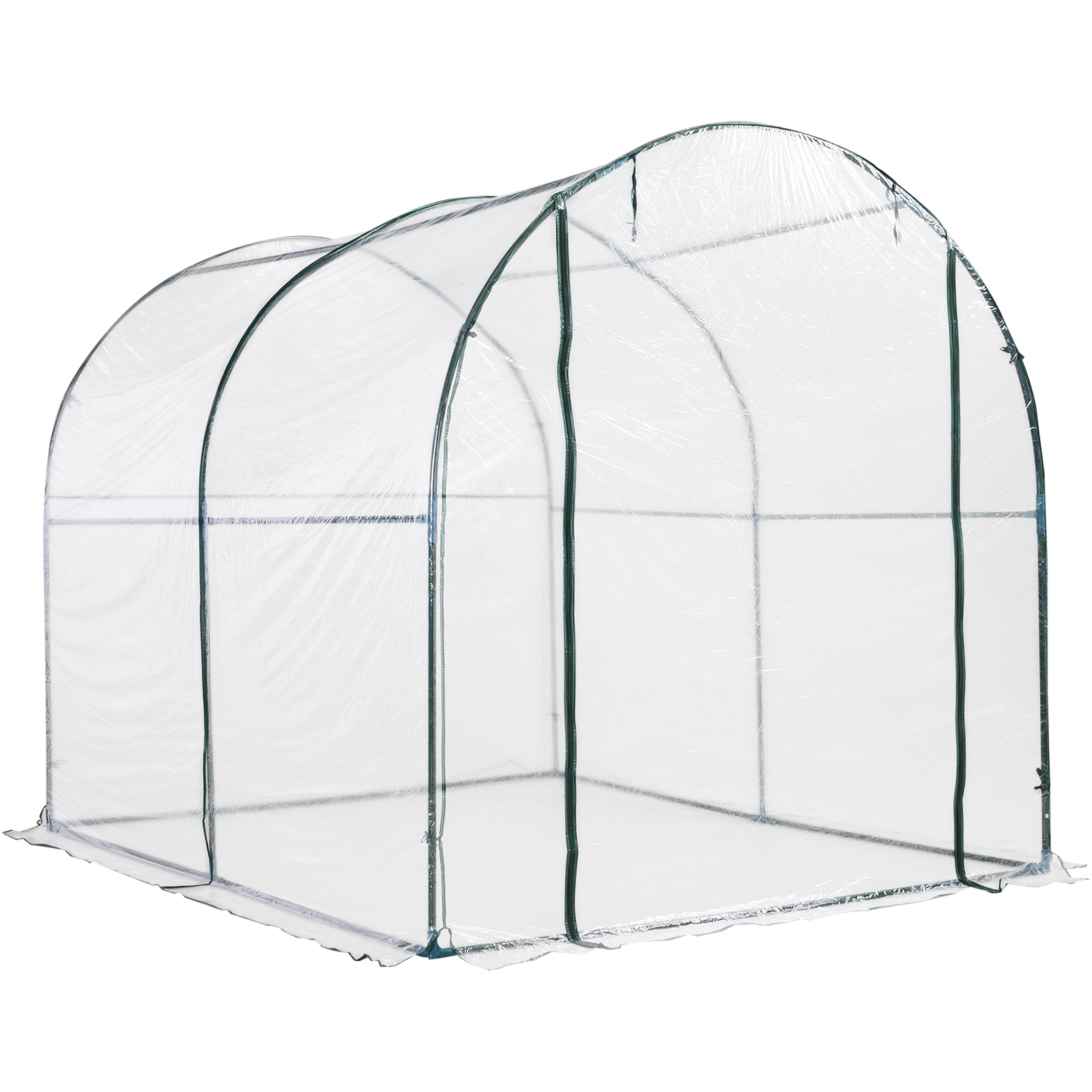 Outsunny Gewächshaus Foliengewächshaus Treibhaus Frühbeet Tomatenhaus Pflan günstig online kaufen