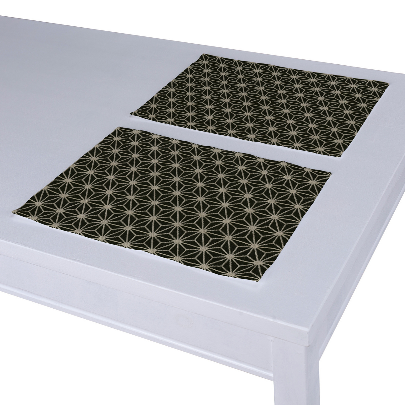 Tischset 2 Stck., schwarz-beige, 30 x 40 cm, SALE (142-56) günstig online kaufen