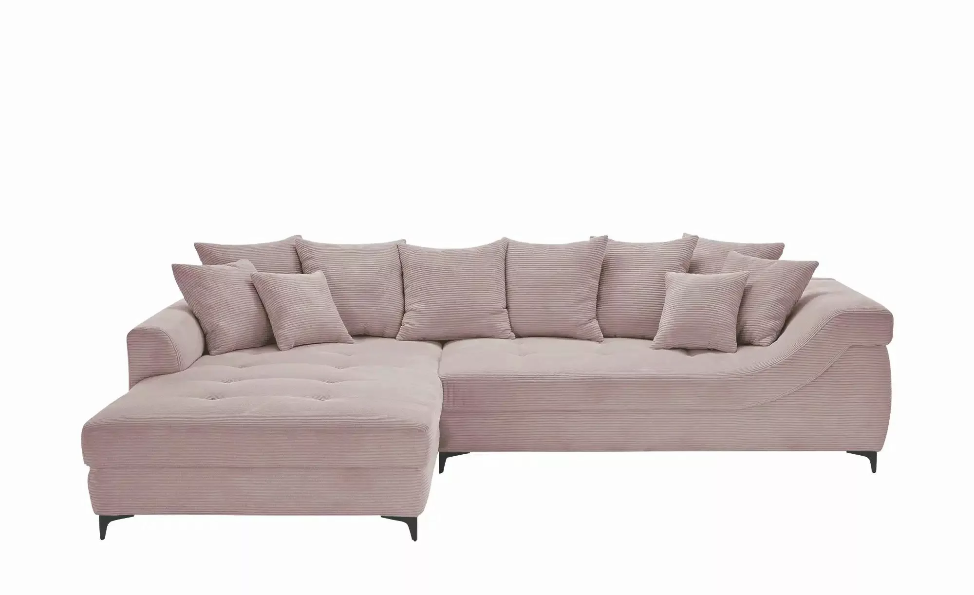 bobb Ecksofa  Jonna ¦ rosa/pink ¦ Maße (cm): B: 317 H: 93 T: 226.0 Polsterm günstig online kaufen