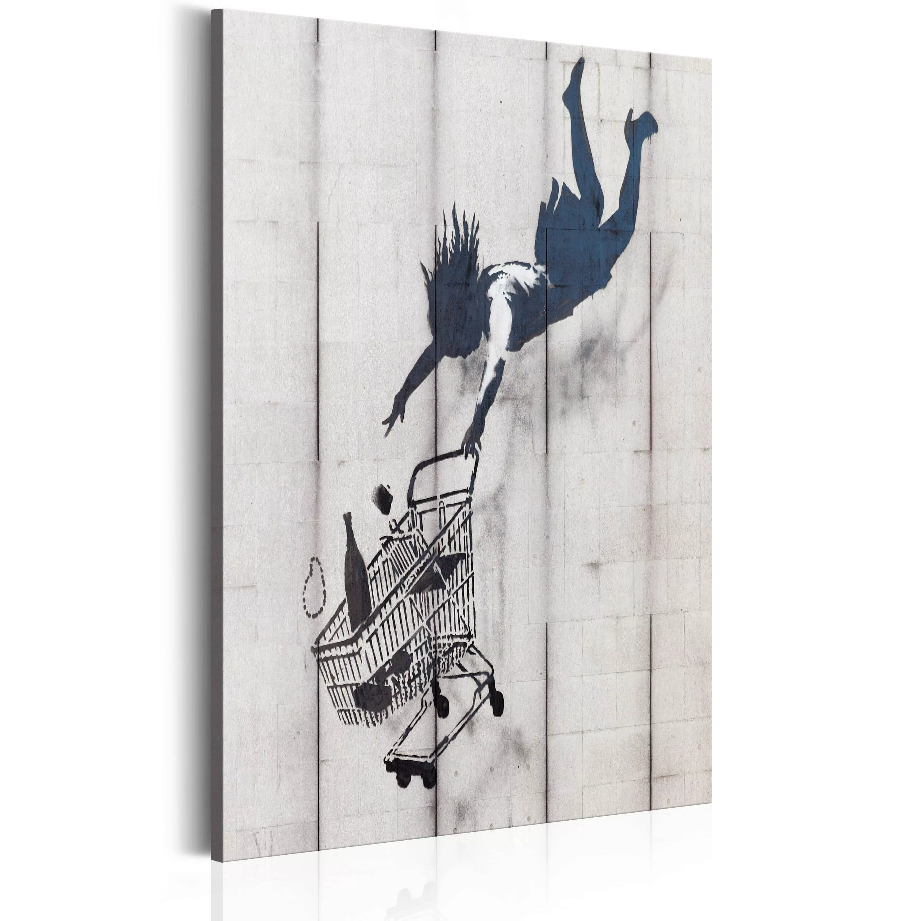 Wandbild - Shop Til You Drop by Banksy günstig online kaufen