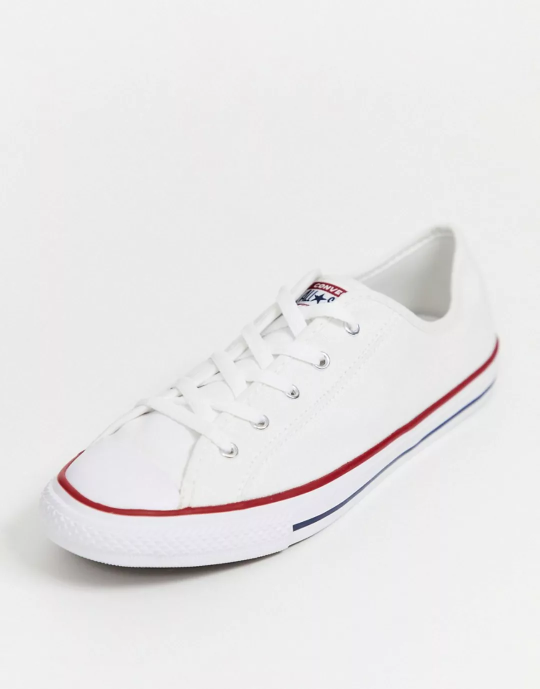 Converse – Chuck Taylor All Star Dainty – Weiße Sneaker günstig online kaufen
