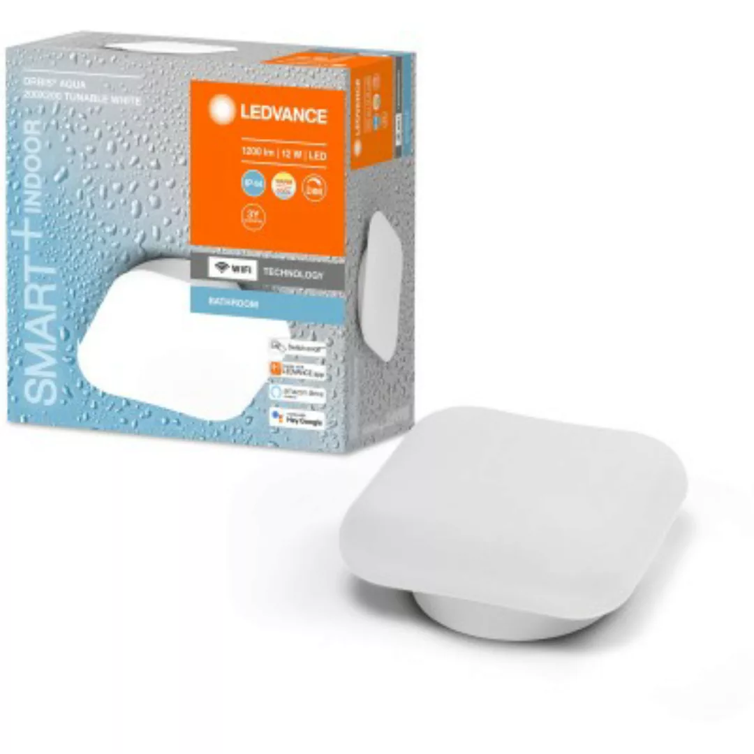 LEDVANCE SMART+ WiFi Orbis Wall Aqua IP44 20x20 cm günstig online kaufen