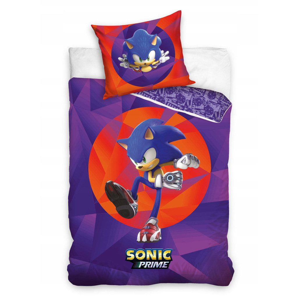 Sonic Kinderbettwäsche Sonic the Hedgehog Purple günstig online kaufen