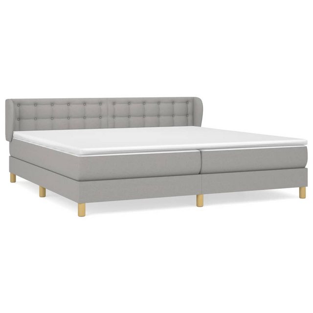 vidaXL Boxspringbett Bett Boxspringbett mit Matratze & Topper Stoff verschi günstig online kaufen