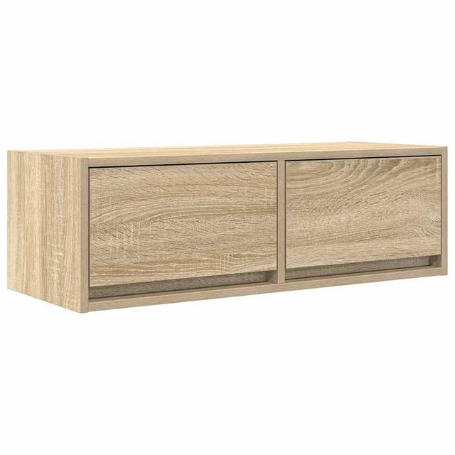 vidaXL TV-Schrank TV-Schrank Sonoma-Eiche 80x31x25,5 cm Holzwerkstoff (1-St günstig online kaufen