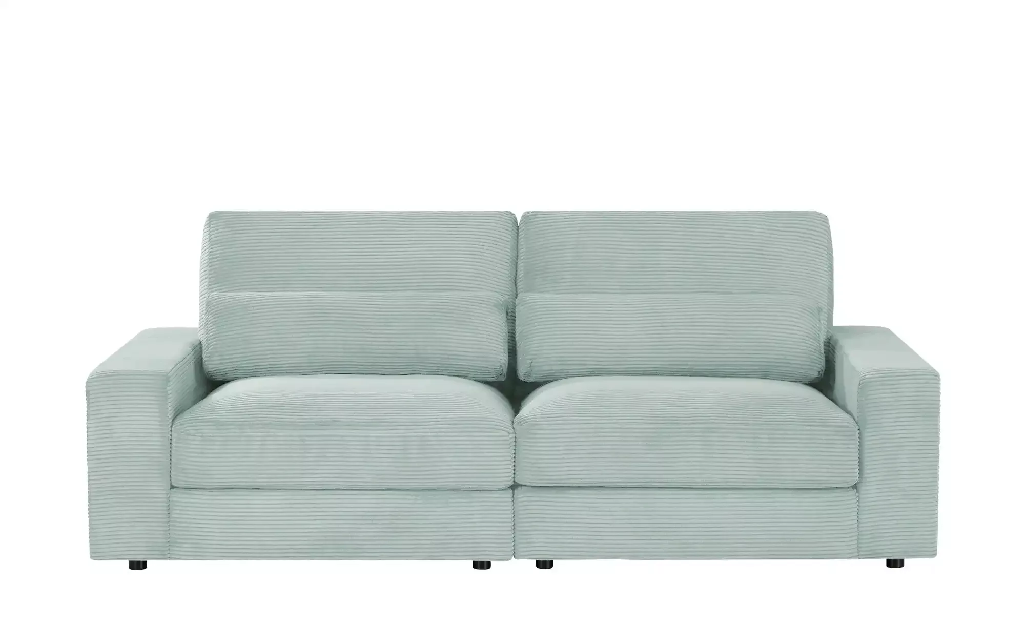 Big Sofa  Branna ¦ grün ¦ Maße (cm): B: 232 H: 88 T: 120 Polstermöbel > Sof günstig online kaufen