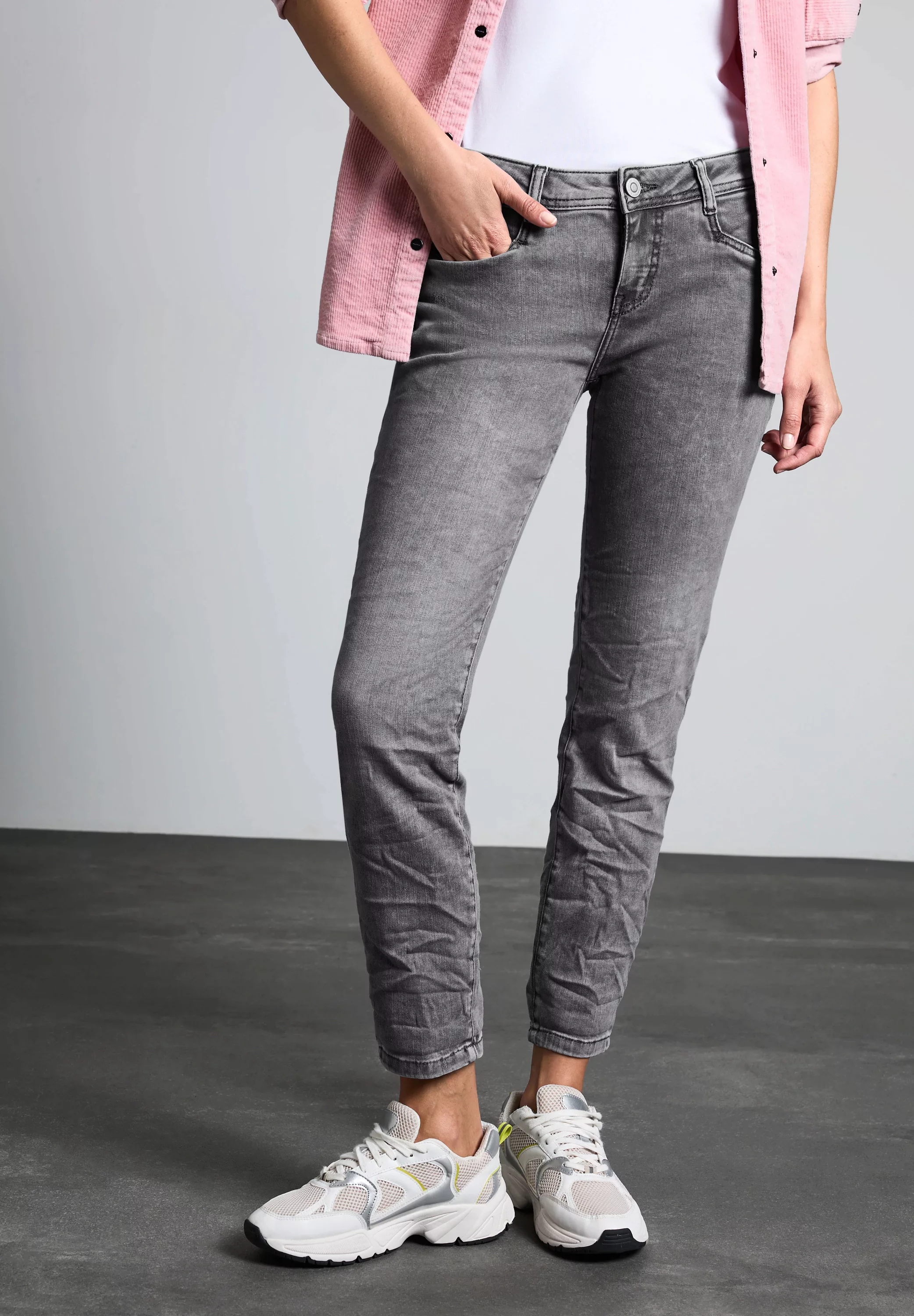 STREET ONE Comfort-fit-Jeans, 4-Pocket Style günstig online kaufen