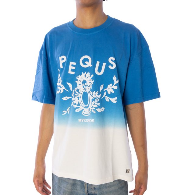 PEQUS T-Shirt T-Shirt Pequs Sunfaded Mykonos Graphic günstig online kaufen