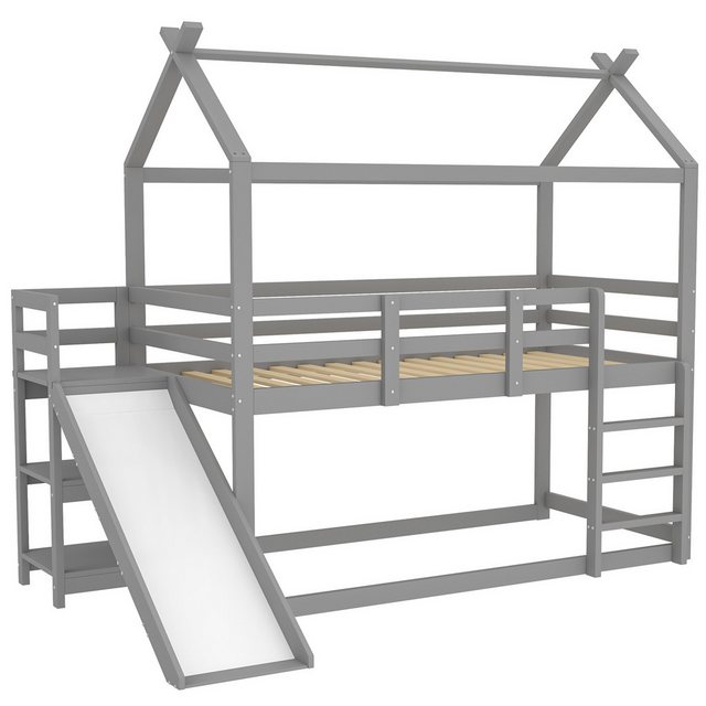 RIYO Etagenbett Kinderbett 90*200 cm niedriges Etagenbett günstig online kaufen