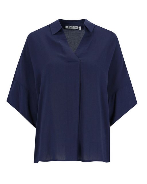 Hajo Blusentop Bluse V-Neck 1/2 Arm günstig online kaufen