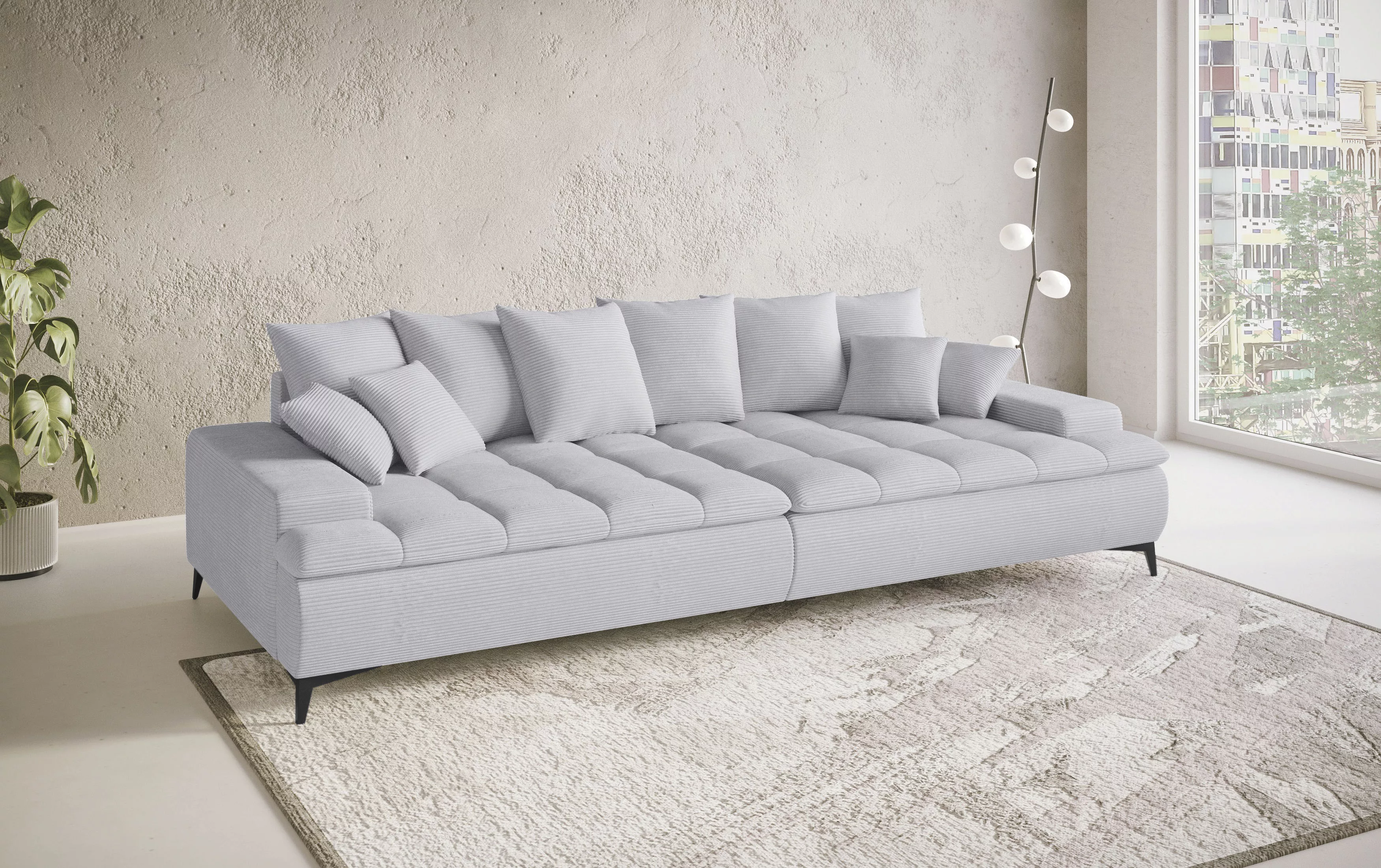Mr. Couch Big-Sofa "Haiti III", Mit Kaltschaum, bis 140 kg belastbar günstig online kaufen
