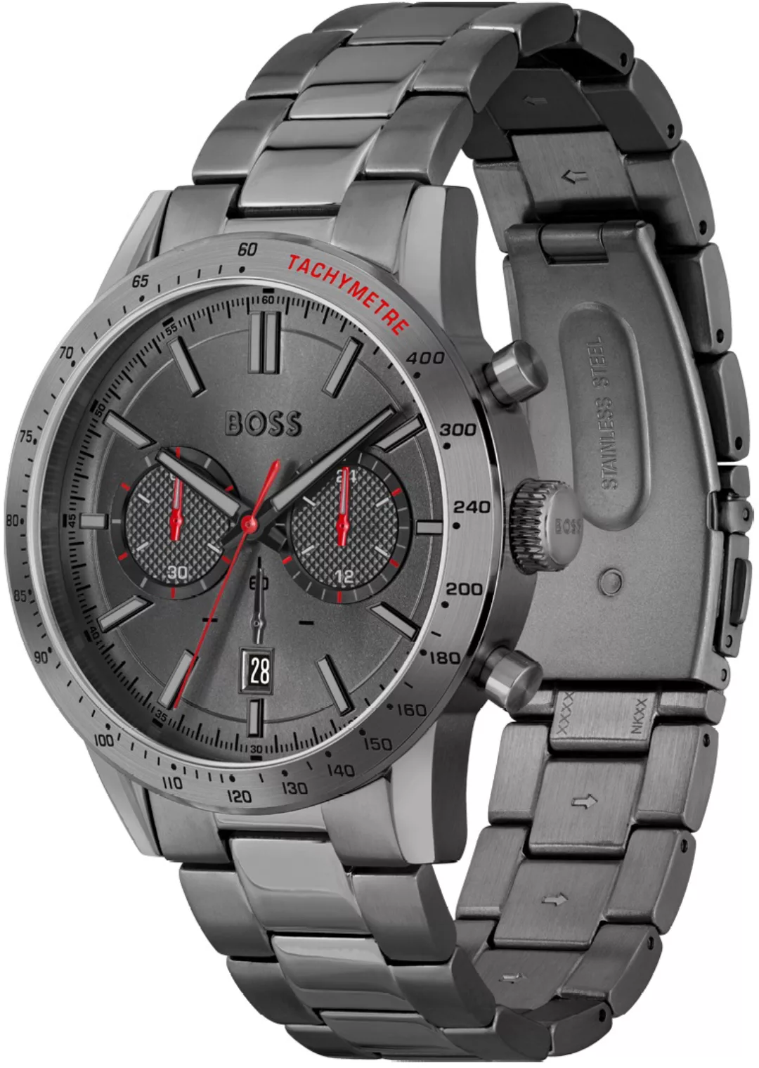 BOSS Chronograph »Allure, 1513924«, Quarzuhr, Herrenuhr, Armbanduhr, Stoppf günstig online kaufen