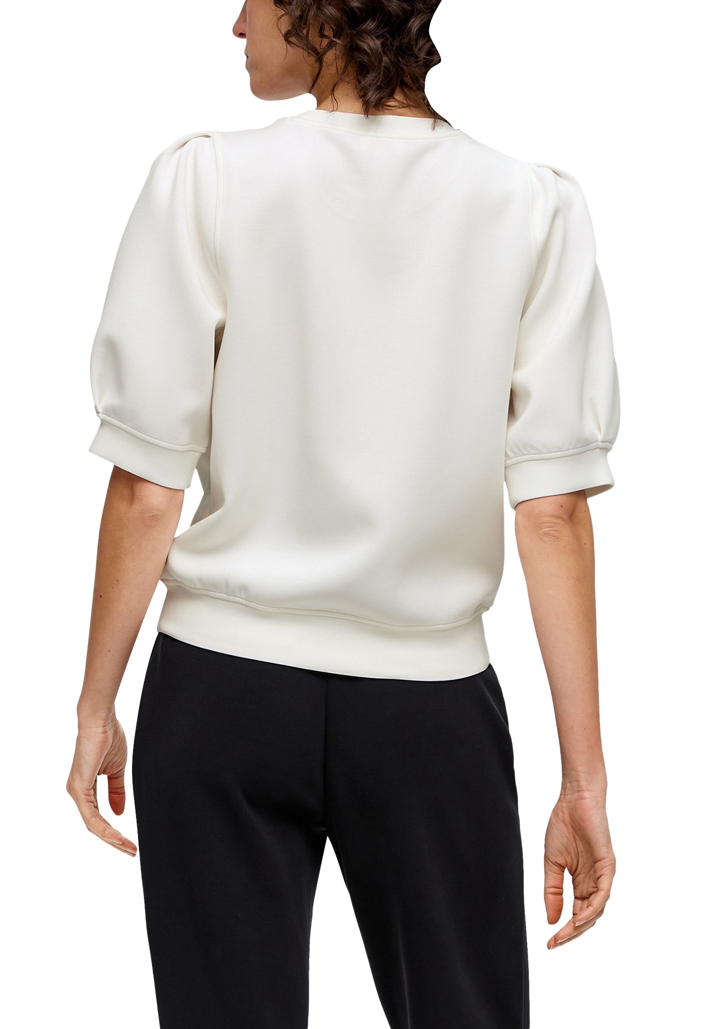 s.Oliver T-Shirt mit Ballonärmeln günstig online kaufen