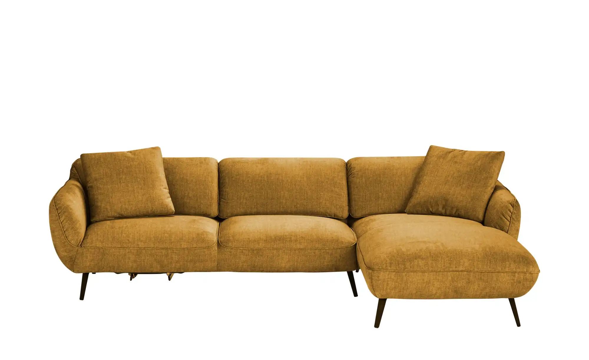 medium Ecksofa  Ventus ¦ gelb ¦ Maße (cm): B: 281 H: 75 T: 174 Polstermöbel günstig online kaufen