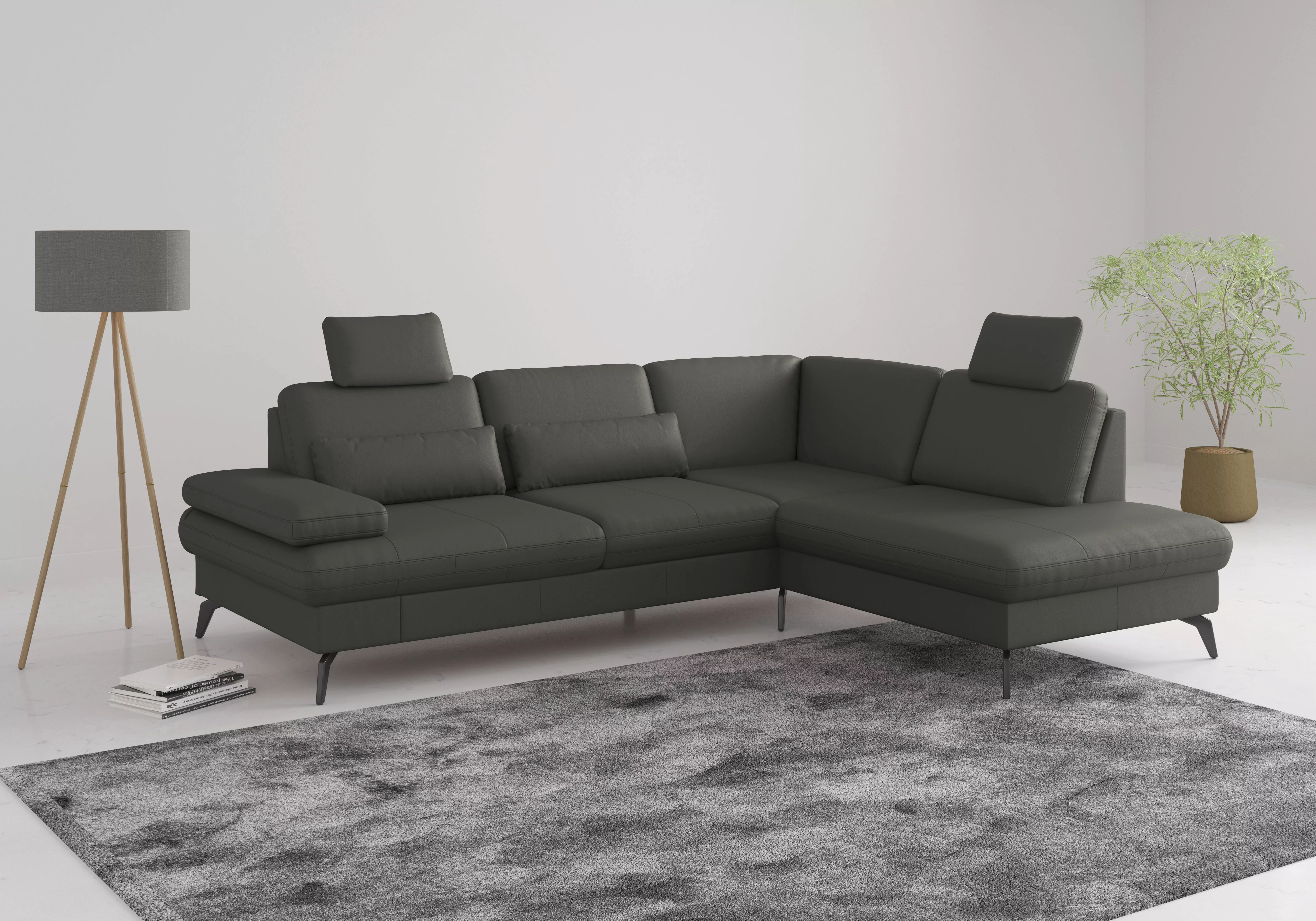 sit&more Ecksofa »Morris L-Form, inkl. Sitztiefenverstellung«, wahlweise mi günstig online kaufen