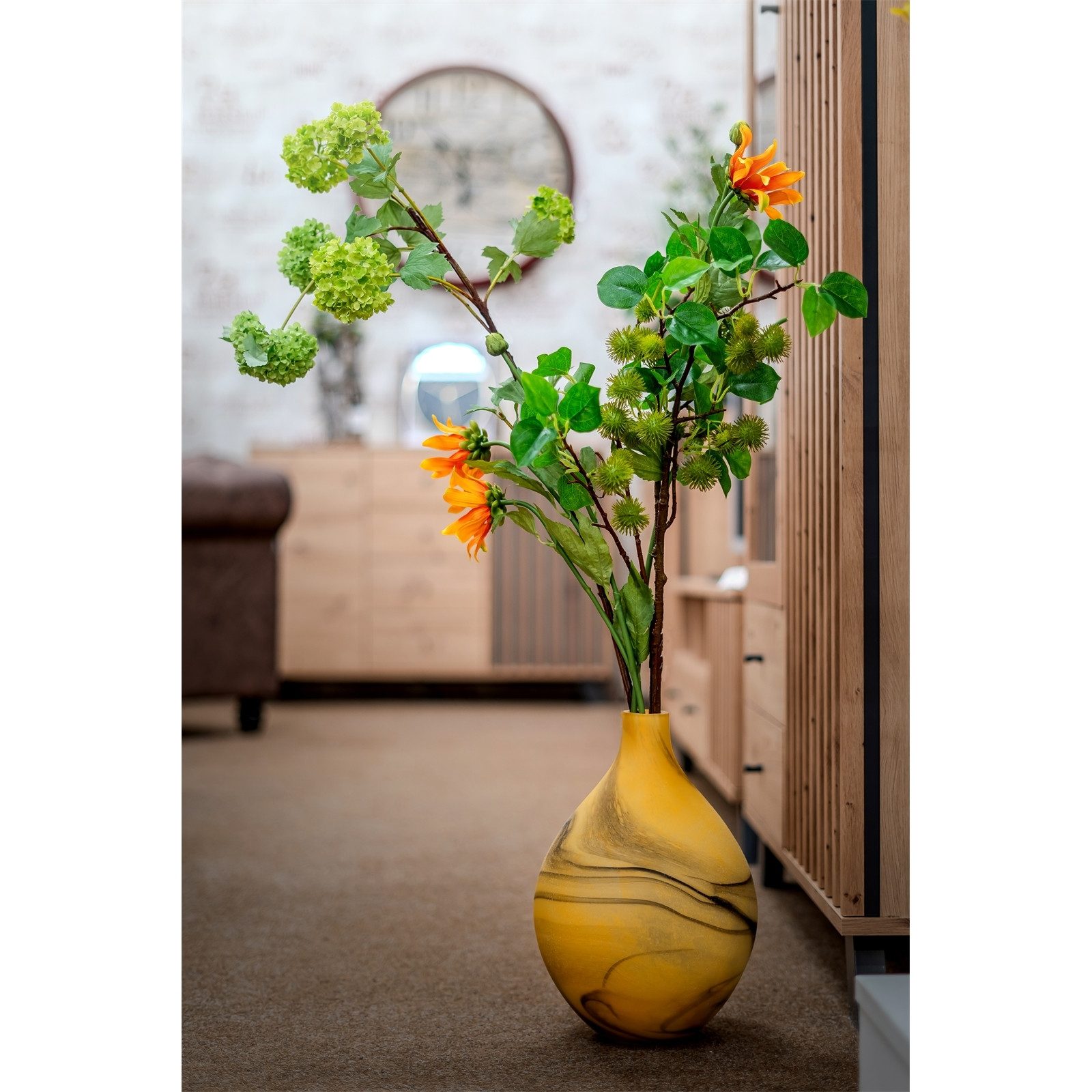 Kunstblume Frühlingsblume 74 cm Kunstblume Flora günstig online kaufen