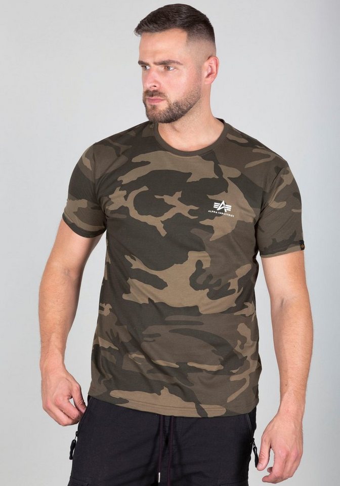 Alpha Industries Rundhalsshirt BASIC T SMALL LOGO günstig online kaufen