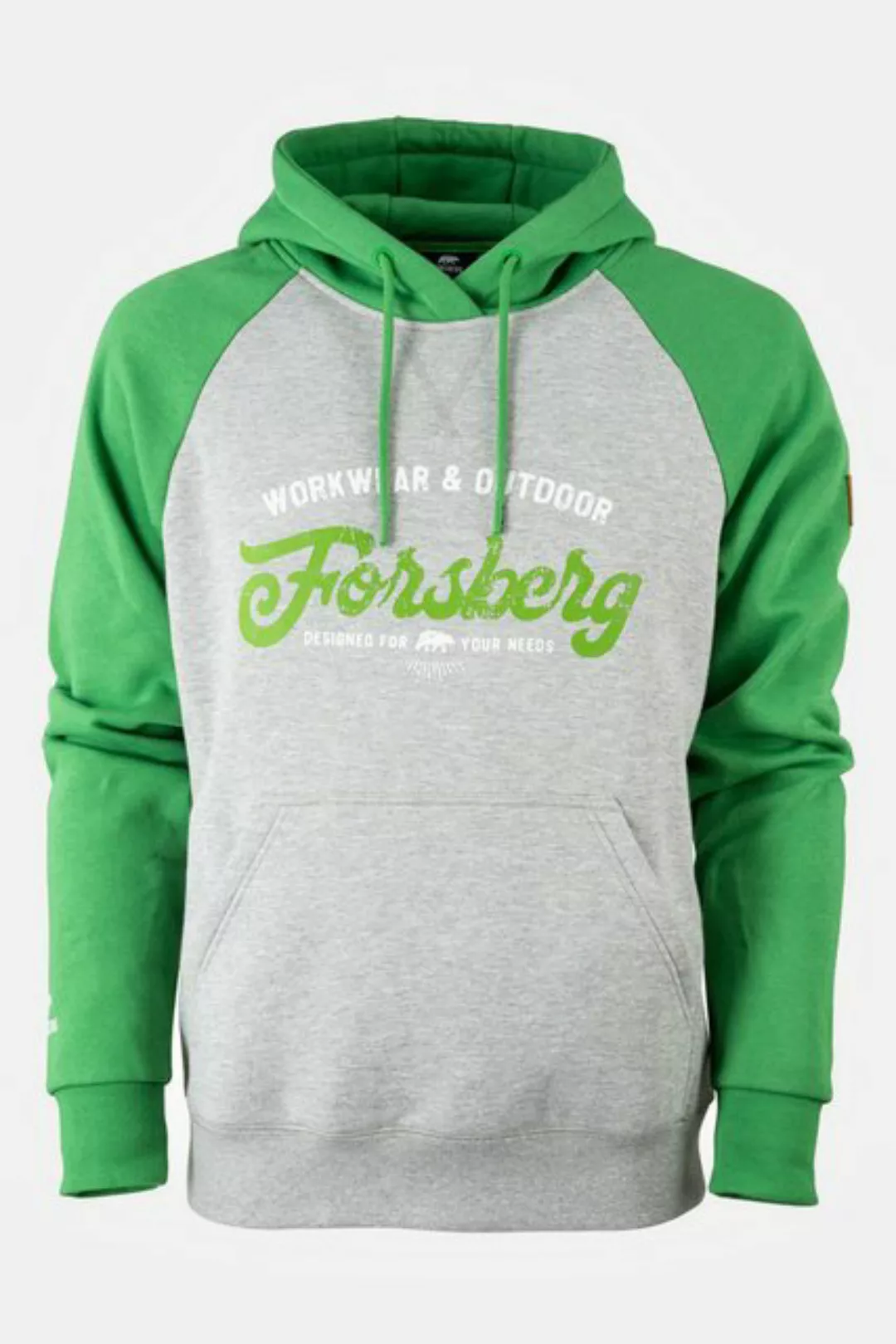 FORSBERG Sweatshirt Tonigson Hoodie zweifarbig mit Retrologo günstig online kaufen