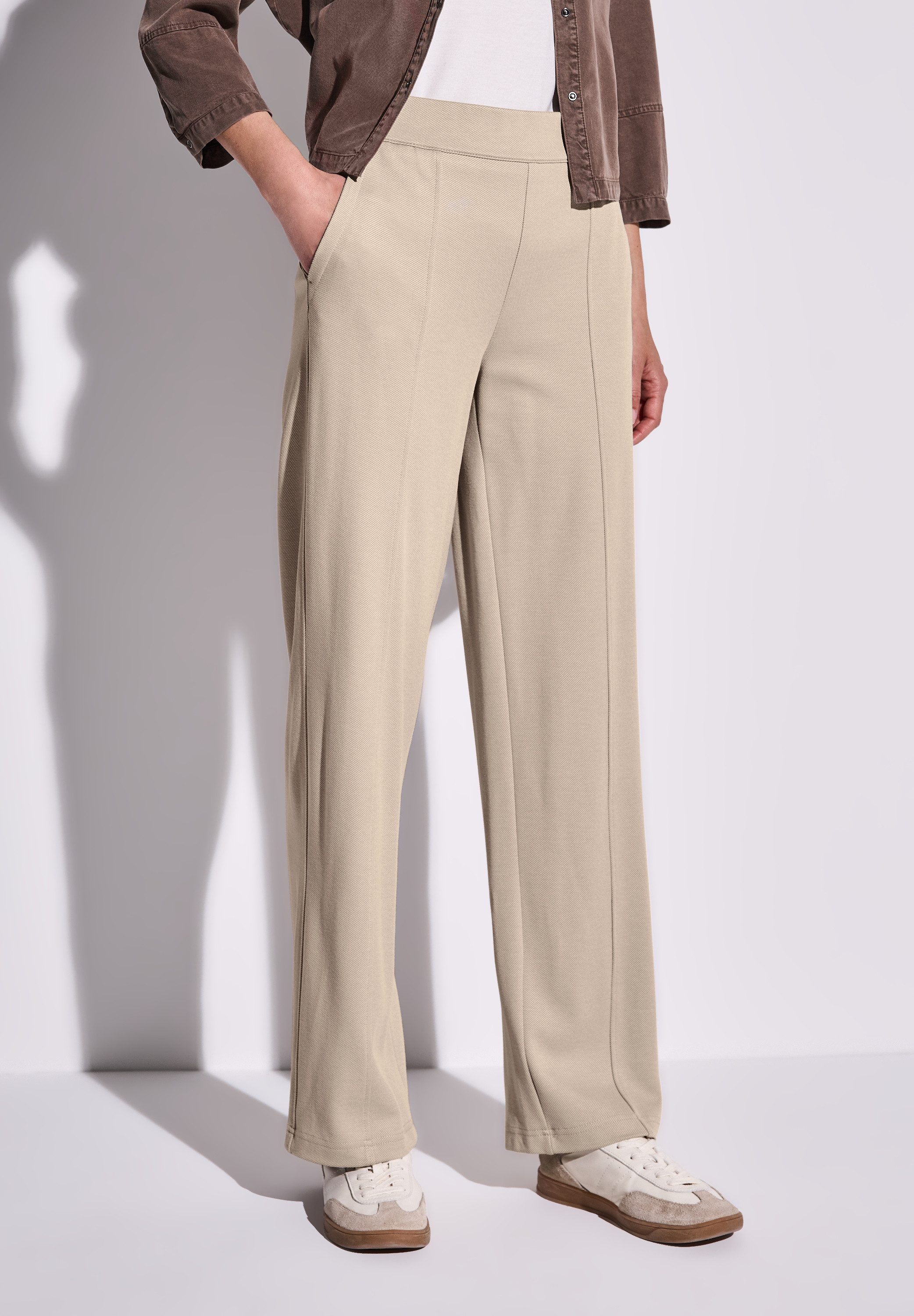 STREET ONE Stoffhose, High Waist günstig online kaufen