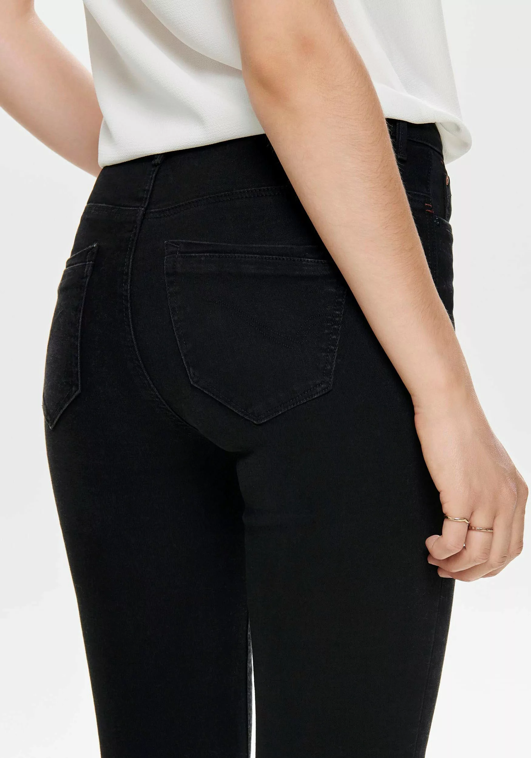ONLY High-waist-Jeans ONLPAOLA LOLA HW SK DNM AZG 132907 günstig online kaufen