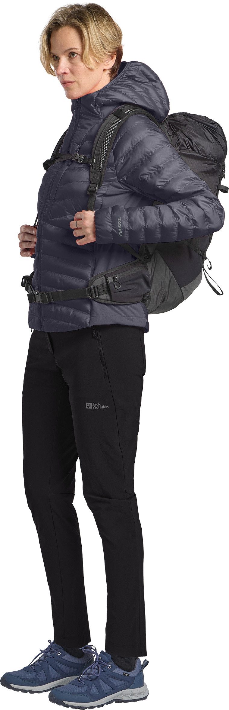 Jack Wolfskin Funktionsjacke "ROUTEBURN PRO INS JKT W", mit Kapuze günstig online kaufen