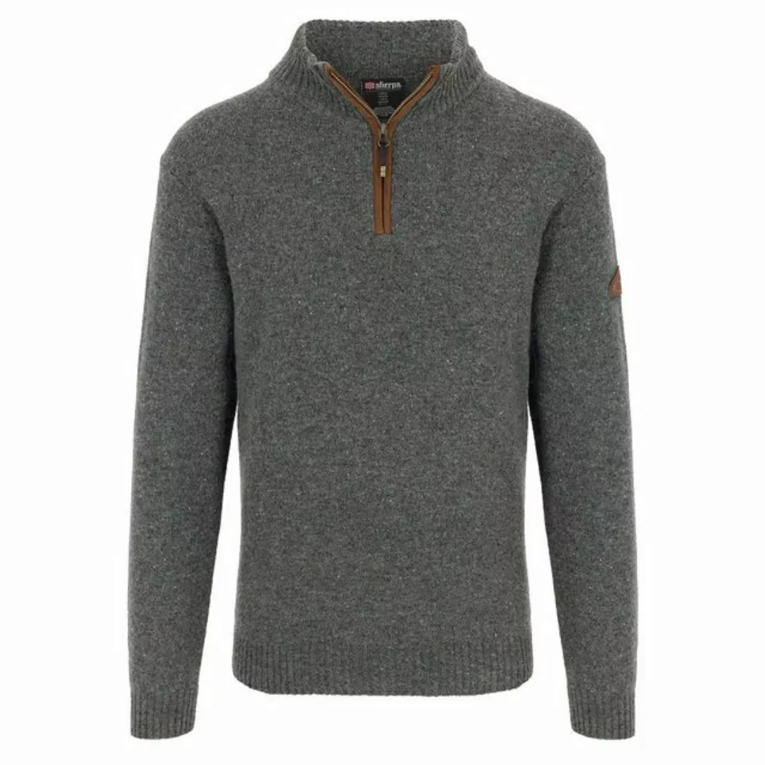 Sherpa Sweatshirt KANGTEGA 1/4 ZIP SWEATER SLATE günstig online kaufen