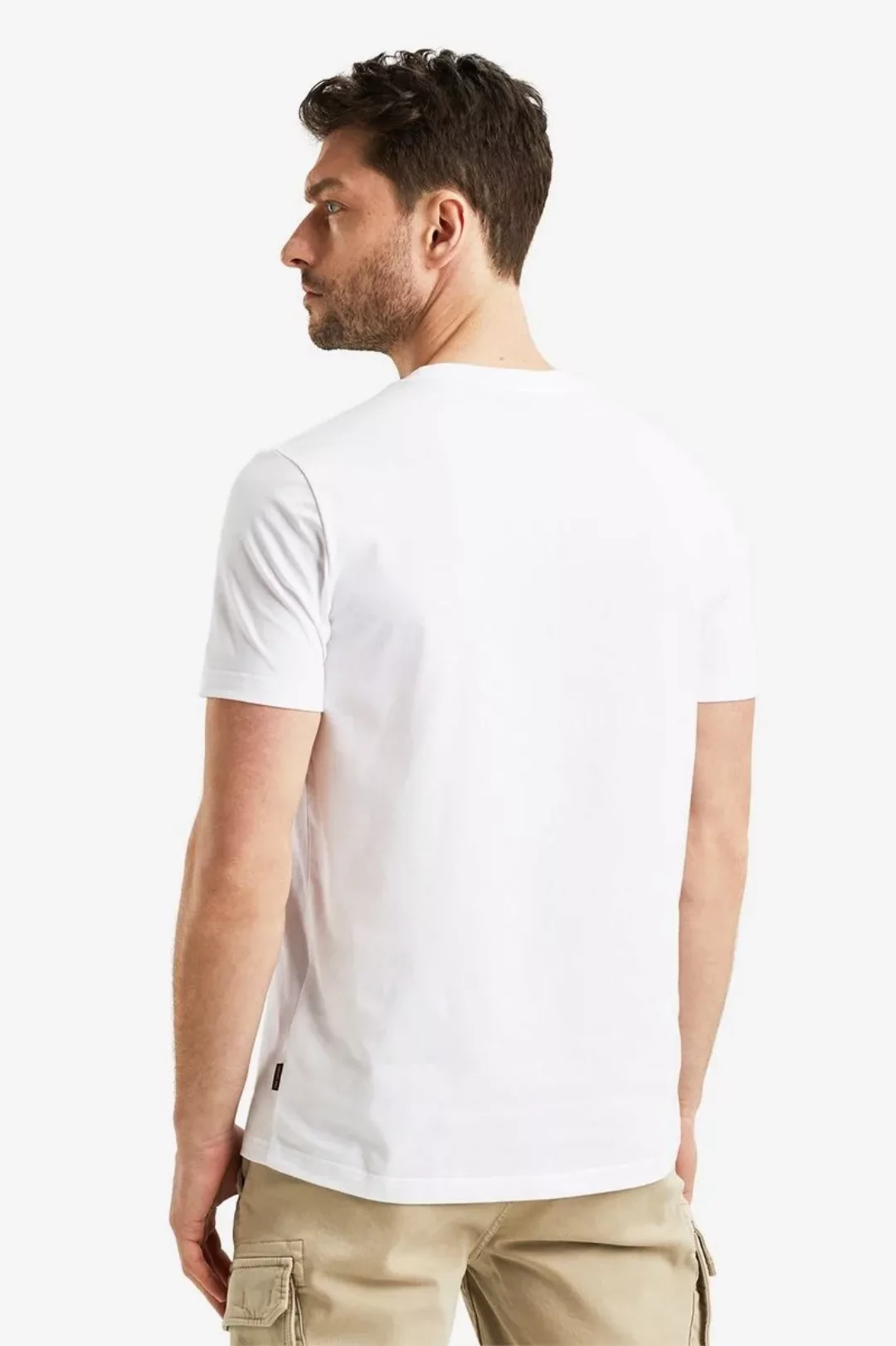 PME Legend Jersey T-Shirt Druck Weiß   - Größe XL günstig online kaufen