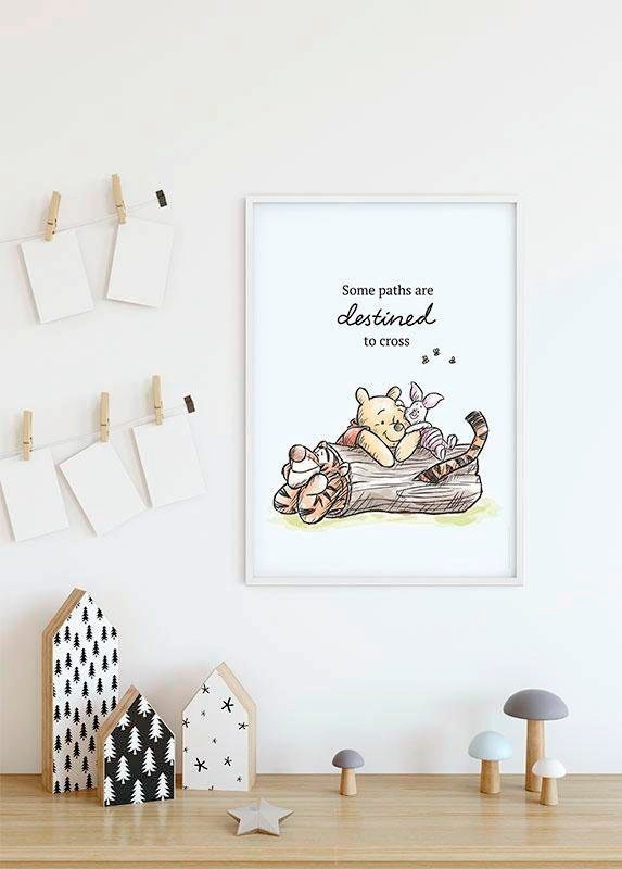 Komar Bild »Winnie the Pooh Path«, Disney, (1 St.), Wandbild zur Dekoration günstig online kaufen