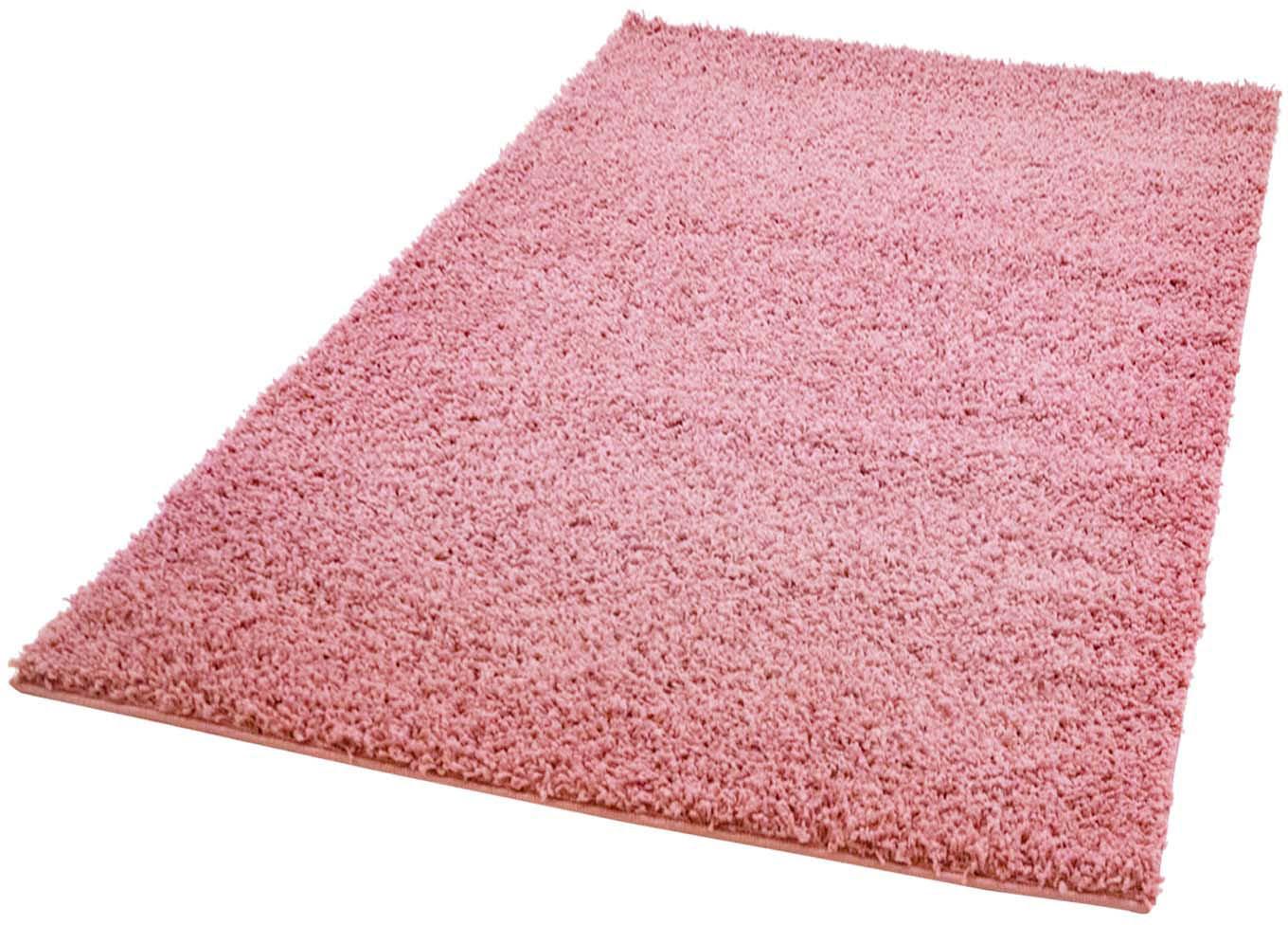 Carpet City Hochflor-Teppich »Pastell Shaggy300«, rechteckig, 30 mm Höhe, S günstig online kaufen