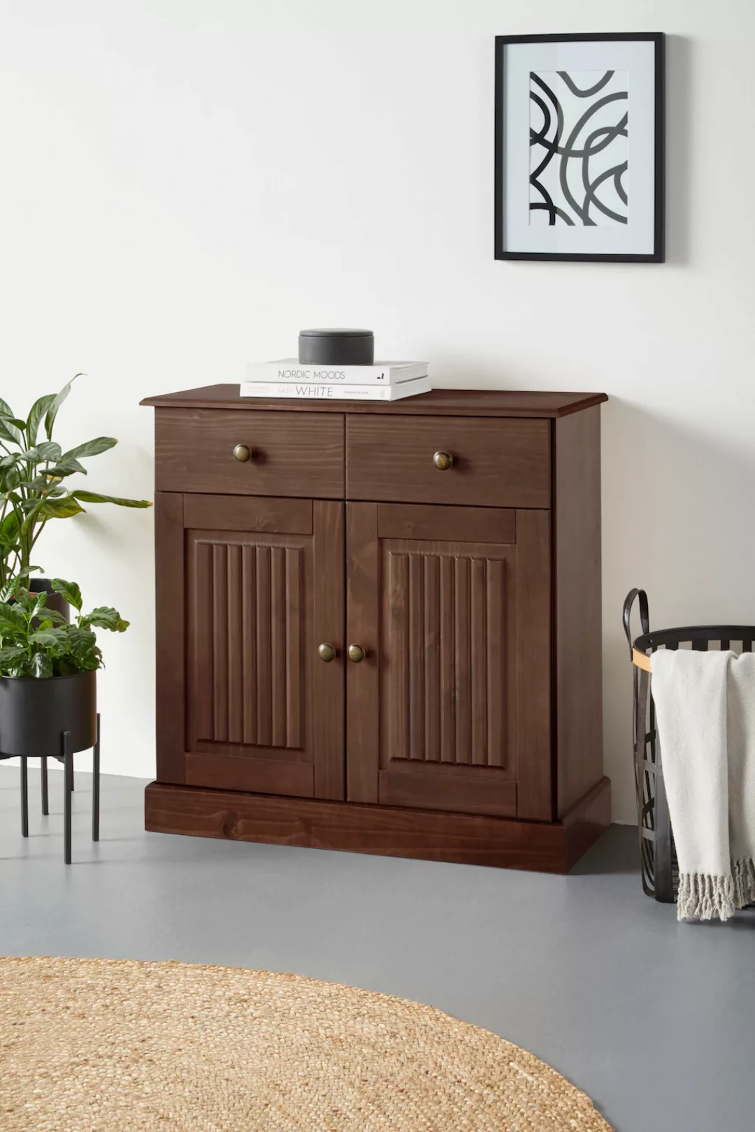 Home affaire Sideboard "Liotta", Kommode mit verstellbaren Einlegeboden, ma günstig online kaufen