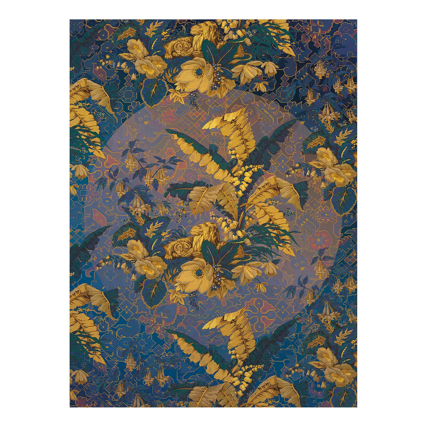 KOMAR Vlies Fototapete - Orient Bleu - Größe 200 x 270 cm mehrfarbig günstig online kaufen