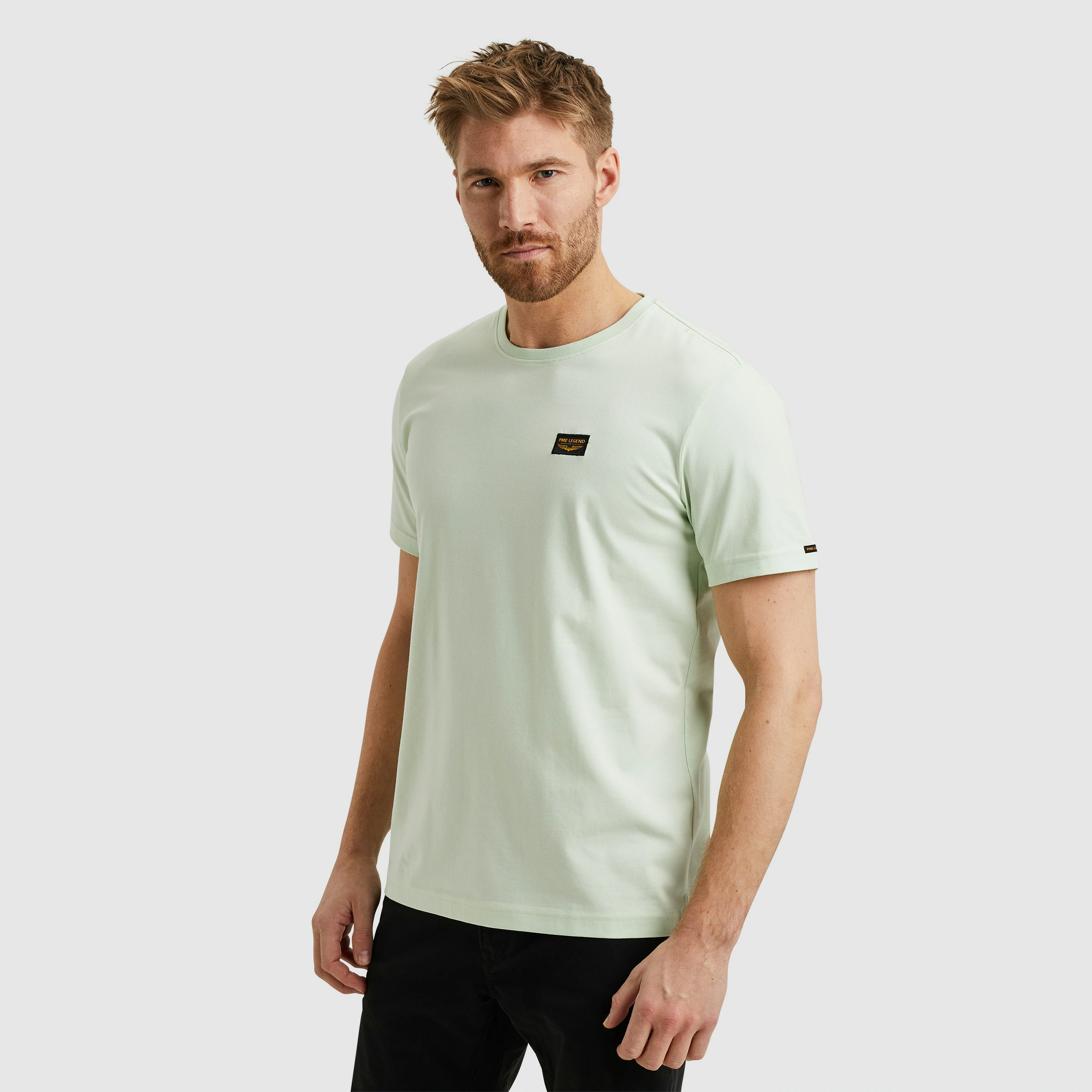 PME Legend Herren Rundhals T-Shirt GUYVER - Regular Fit günstig online kaufen