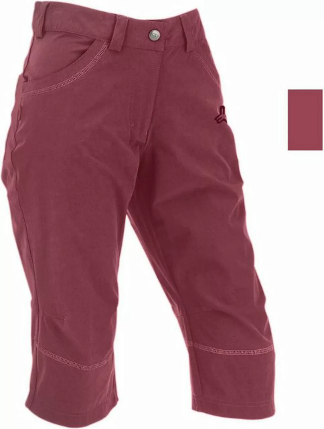 Maul Softshellhose Maul - Rennes - Damen elastische Caprihose - lila günstig online kaufen