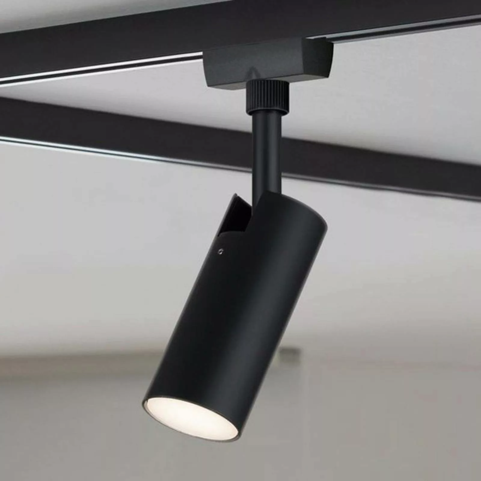 LED URail Spot Tubo in Schwarz-matt 5W 166lm günstig online kaufen