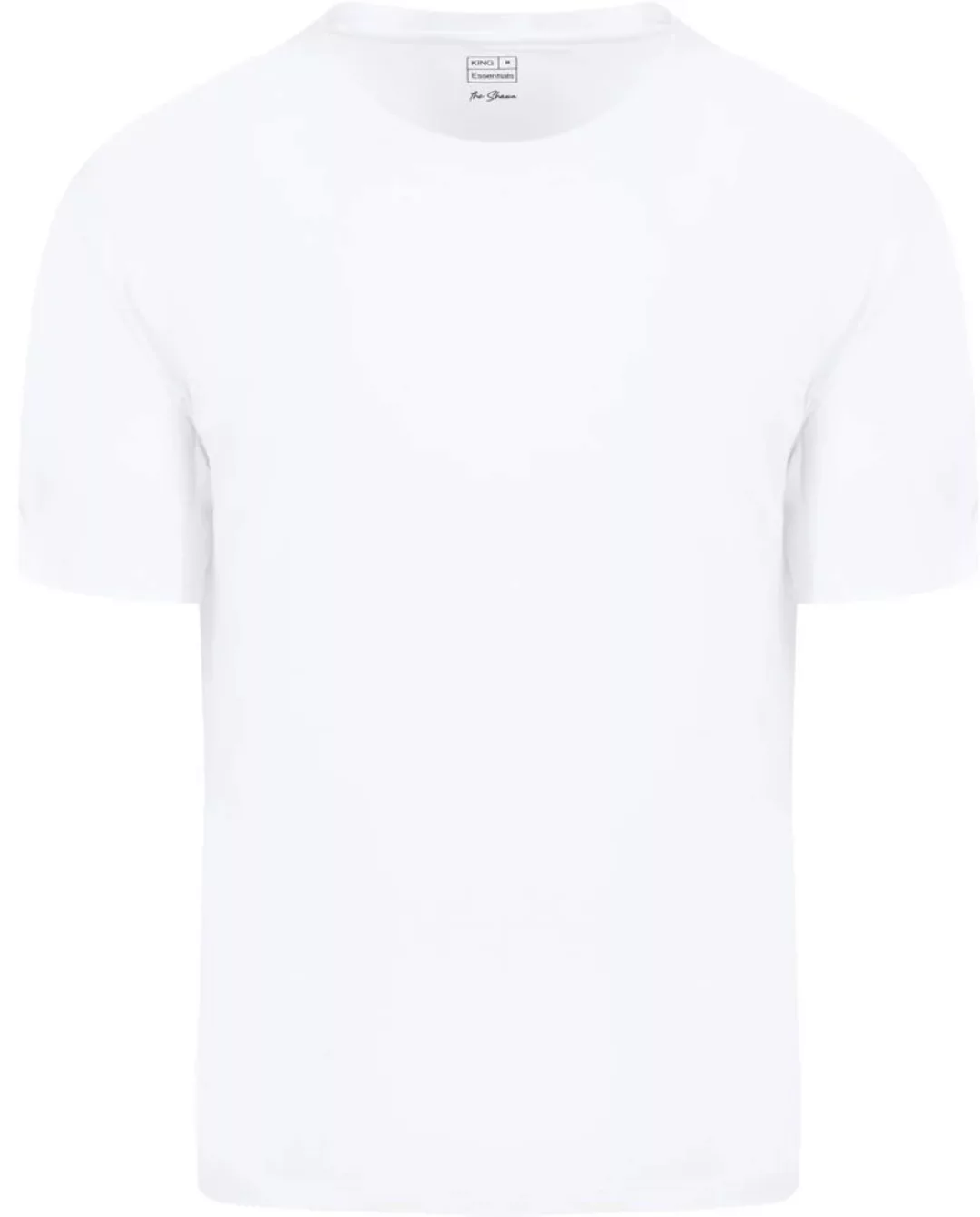 King Essentials The Shawn T-Shirt Weiß - Größe S günstig online kaufen