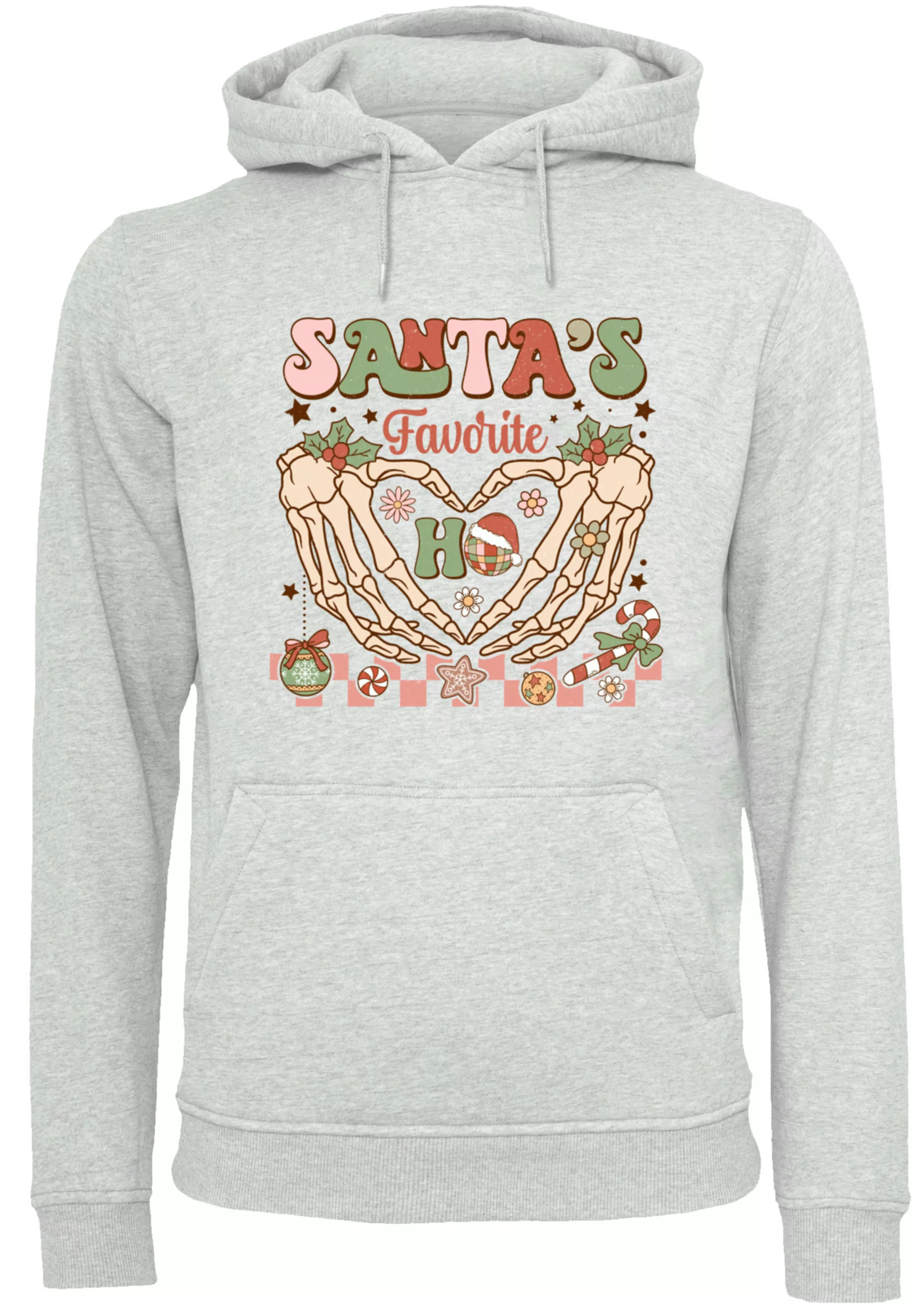 F4NT4STIC Kapuzenpullover "Santas favorite Ho Ho Ho Christmas", Premium Qua günstig online kaufen