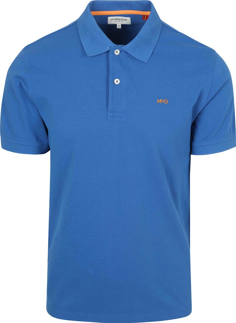 McGregor Piqué Poloshirt Kobaltblau - Größe S günstig online kaufen