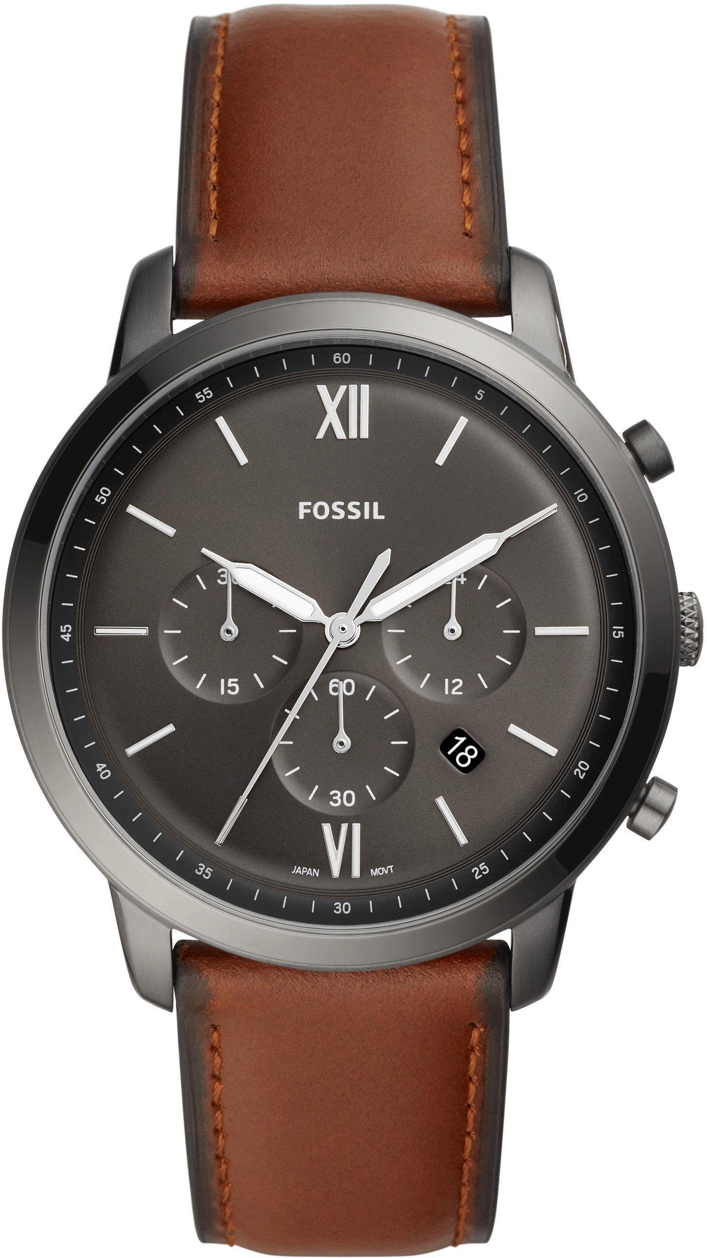 Fossil Chronograph NEUTRA FS5512, Quarzuhr, Armbanduhr, günstig online kaufen