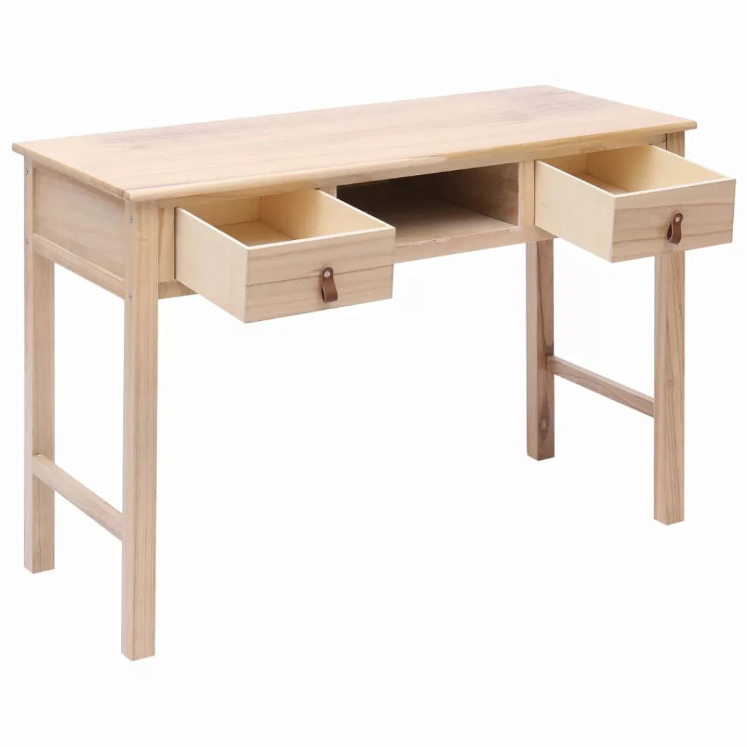 Schreibtisch Natur 110 × 45 × 76 Cm Holz günstig online kaufen