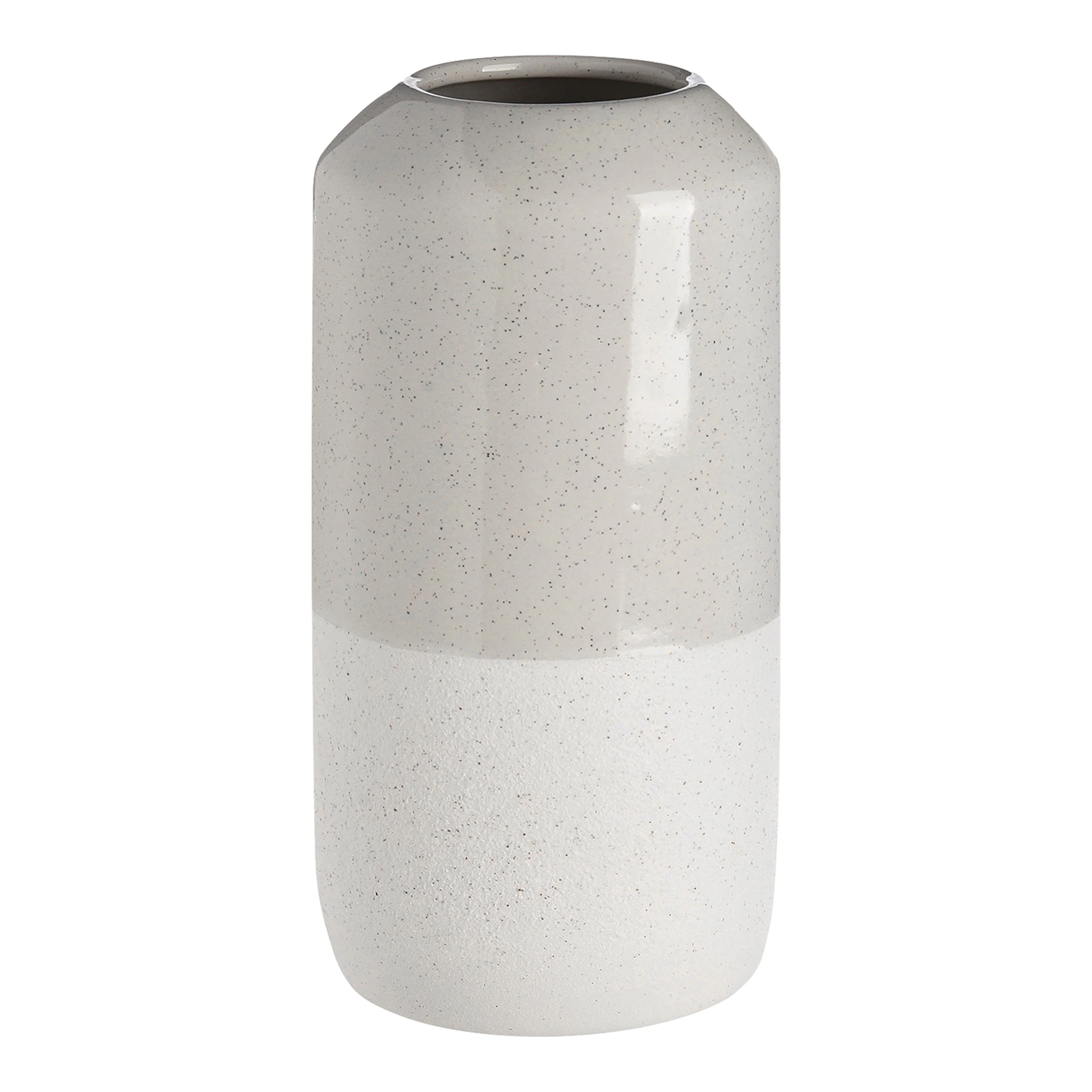 Vase Sandy, D:8,5cm x H:15cm, hellgrau günstig online kaufen