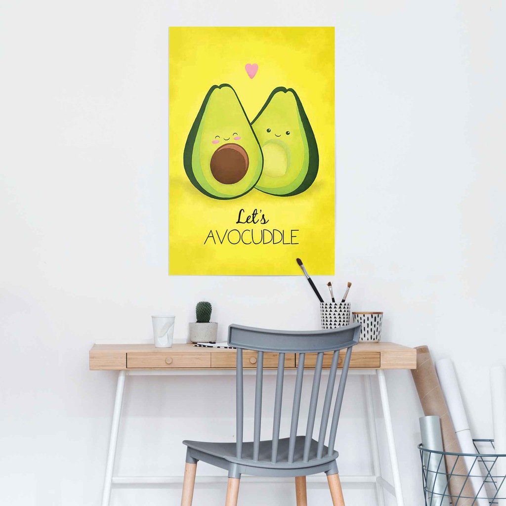 Reinders! Poster »Avocado let´s avocuddle«, (1 St.) günstig online kaufen