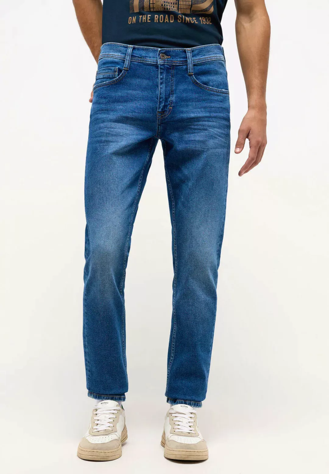 Mustang Jeans Oregon Slim Fit vision blue extra lang günstig online kaufen